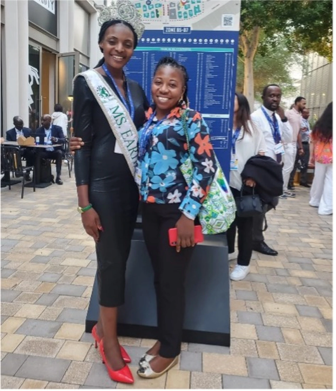 Meeting Ms. Earth at the Expo Centre